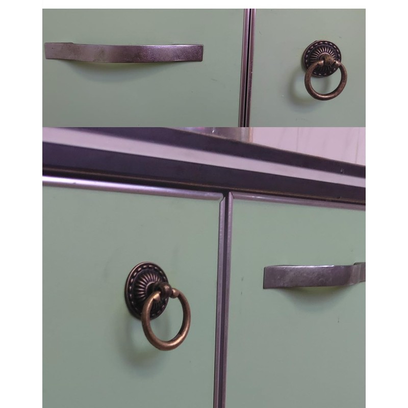 MIZORLIE Antique Bronze Knob Handle Retro Dresser Pull Cabinet Drawer
