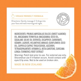By Nature Aceite Facial Iluminador E Hidratante - Aceite De Vitamina C Y Extracto De Cúrcuma Enriquecido Con Aceite Vegetal De Escualano Para El Rostro - Revitaliza La P 1 Onza Líquida (Paquete De