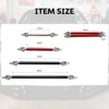 [RedRay] Lip Spoiler Connection Rod, Set of 2 (75, Red)
