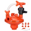 Chicken Water Dispenser Pressure Regulator, 2 Way Recoil Pressure Regulator