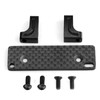 LINSYRC RC Servo Mount Aluminum Alloy Servo Fixed Bracket for