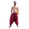 SARJANA HANDICRAFTS Men's Cotton Harem Yoga Baggy Genie Boho Pants