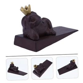 Ciieeo Cast Iron Door Stop Rustic Decorative Door Stoppers for Home Use Heavy Duty and Easy to Install and Protects Boys and Girls Fingers