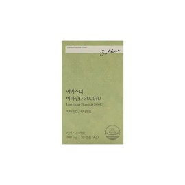 에스더포뮬러 여에스더 비타민D 3000IU 300mg x 30캡슐 x 1박스