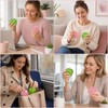 2 Pcs Pink Apple Squishy and Green Apple Squishy for