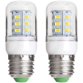 Belleone 5304511738 LED Refrigerator Light Bulb KEI D34L Refrigerator Bulb Compatible with Frigidaire Crosley Ken More, 3.5W Bulb Replace PS12364857 AP6278388 (85V-265V White Light Color) - 2 Pack