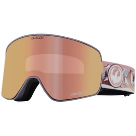 Dragon NFX2 Alternative Fit Ski and Snowboard Goggle - Kimmy Fasani Signature Frame | Lumalens Rose Gold Ion Lens + Replacement Lens