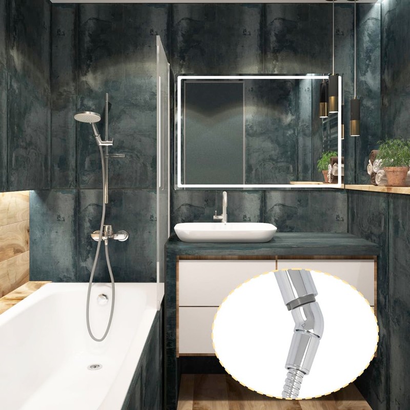 Handheld Shower Head Elbow Adapter G1/2" Conversion Joint Shower Connector