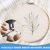 12pcs Water Soluble Embroidery Paper, 8.5"X11" Stick and Stitch Embroidery