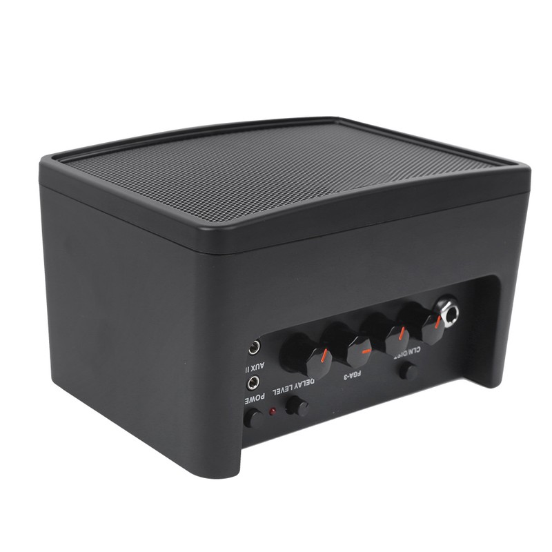 Flatsons Guitar Amplifier Speaker Mini Audio Sound with Plastic Shell