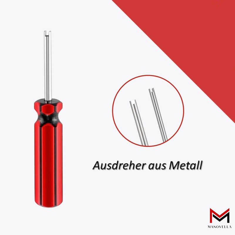 Manovella® Car Valve Extractor - Valve Wrench for Car, Truck,