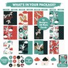 Decorably Notecards with Envelopes & Stickers - 24 Pack Crane