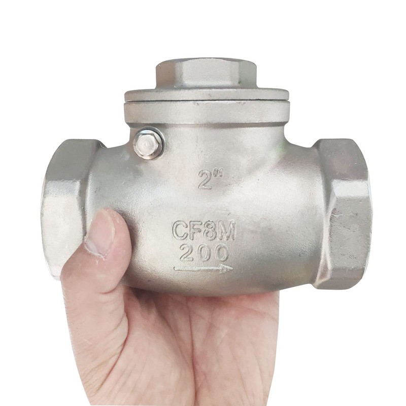 2" NPT Swing Check Valve Female WOG 200 PSI PN16