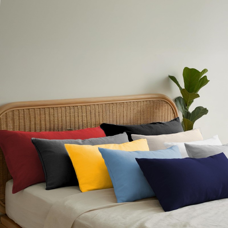 Dreamzie Pillowcases, 40 x 70 cm (Set of 2), 100%