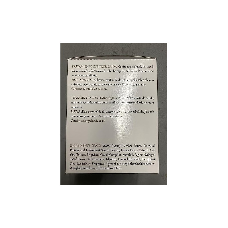Kismera (Kuz New) Hair Loss Control Treatment 12amp/15ml
