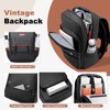 HEROIC KNIGHT Slim Laptop Backpack for Men & Women, Vintage