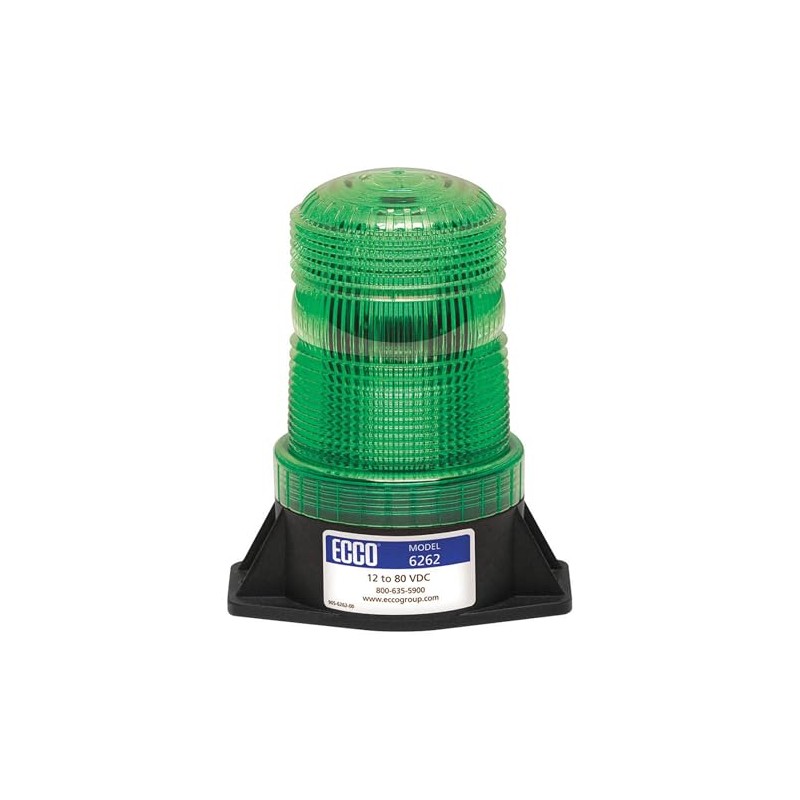 Beacon, Green, 4-29/32" H