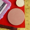 Satvik 1 Pc Handmade Sandalwood/Chandan Stick Round Rubbing Stone (Chakla)