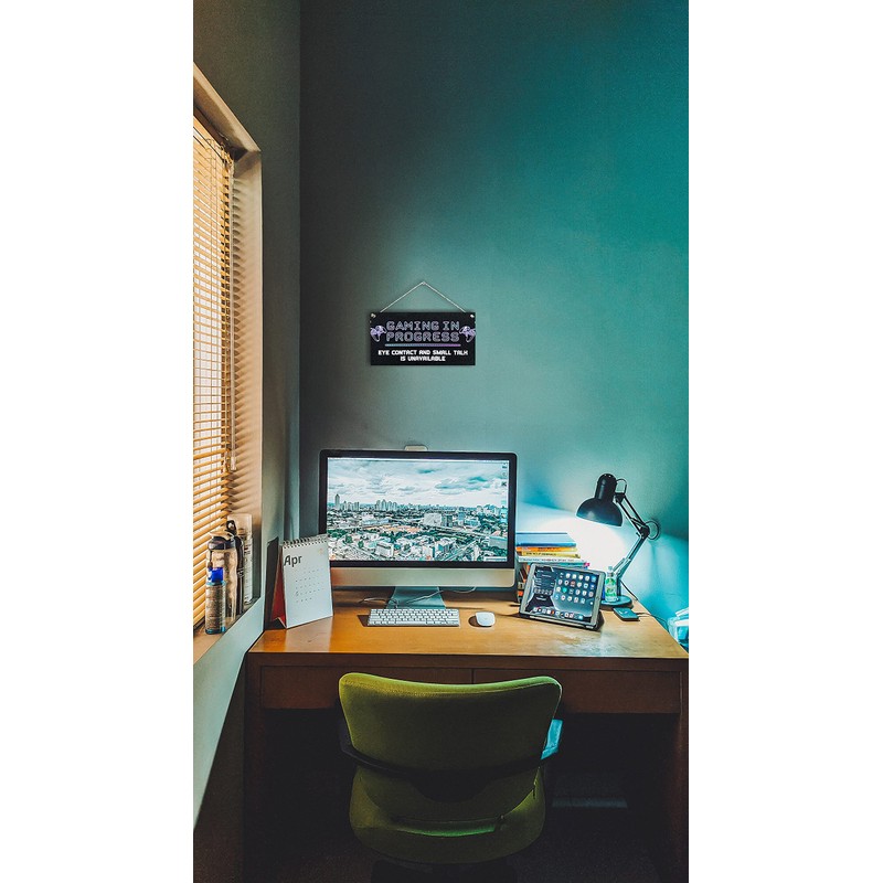CARISPIBET Gaming in progress | Home decorative sign Bedroom decoration