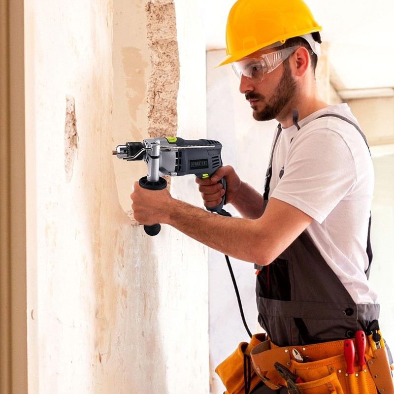 Master Mechanic 7.5 Amp Motor 0.5 Inch Hammer Drill with