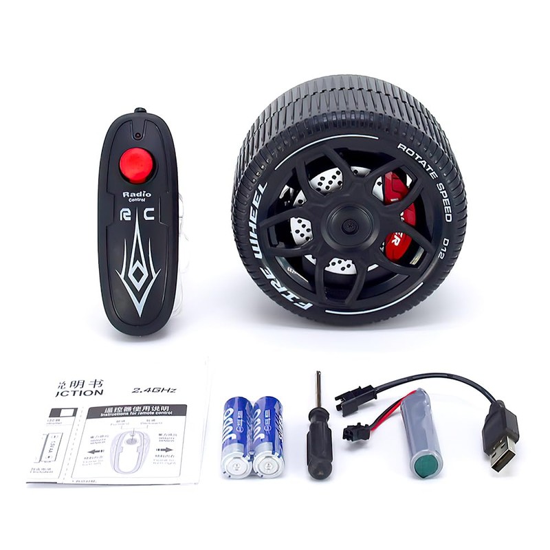 OBEST Remote Control Wheels, 360 Degrees Rotating RC Car Wheels