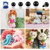 100pcs 12mm DIY Plastic Safety Eyes and 100pcs Washers Dolls