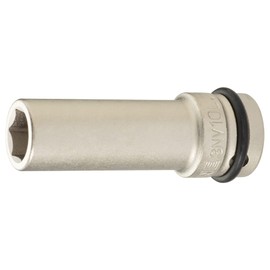 TONE Impact Long Socket 3NV-10L Insertion Angle 0.3 inch (9.5 mm) (3/8 mm), Double Side Width 0.4 inches (10 mm)
