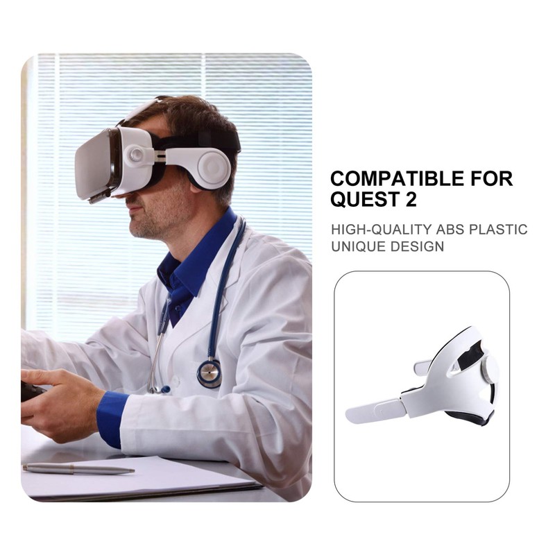 KICHOUSE Adjustable Vr Headset Strap Non- Design for Enhanced Comfort