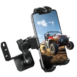 StarknightMT Ranger XP 1000 Phone Holder Fits Devices of 5.2"-7.7" Length, 360° Adjustable Ranger Phone Mount Compatible with Polaris Ranger XP/Crew XP 1000 (Except Northstar Edition Models)