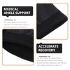 Healvian 1pc Nylon Ankle Support Brace Breathable Elastic Sleeve for