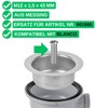 Hollow Screw for Strainer Basket Valve M12 x 1.5 x