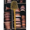 Maaj Flower Pot Brush 25 cm Wooden Union Bristles Hard