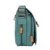 Troop London TRP0239 Classic Canvas Across Body Bag Khaki