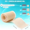 Cinta Hidrocoloide Rollo 2PCS, Parches Hidrocoloides para Cuidado de Heridas,