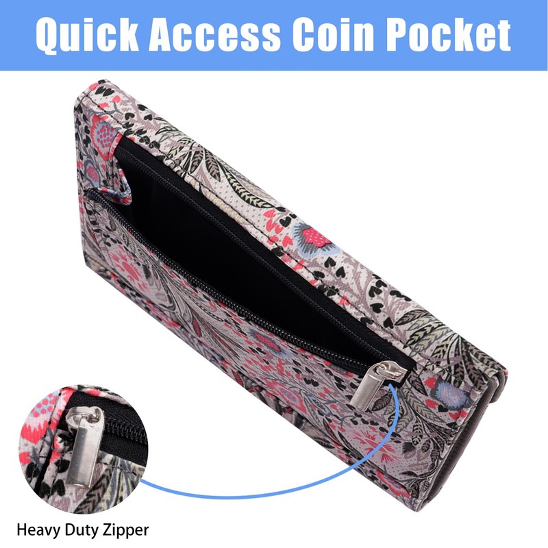 HAWEE Envelope Card Wallet for Women and Men Ultra Slim