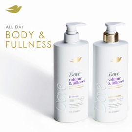Dove Shampoo Volume & Fullness for Fine, Thin Hair with Bio-Protein Care Technology and Biotin 28 Fl Oz