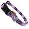 Aiminto Dog Collar, Cute Floral Pattern, Soft and Adjustable Collar