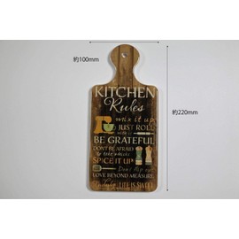 Emery Shokai FD005-10 Trivet, Heat Resistant, Ceramic Board, Rectangular Small (Kitchen), Approx. Length 8.7 x Width 3.9 x Height 0.2 inches (22 x 10 x 0.7 cm), Design, Interior Decoration, Black
