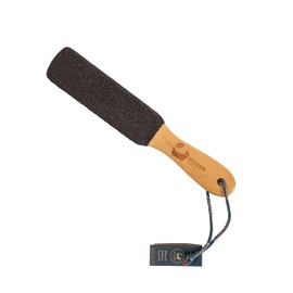 Eco Bath Natural Pumice Foot File Hard Skin Remover for Women and Men - Callus & Dead Skin Remover for Feet with Wood Handle