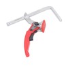Ratchet Track Clamp 9x17.5cm Chromium Molybdenum Alloy Steel Guide Rail