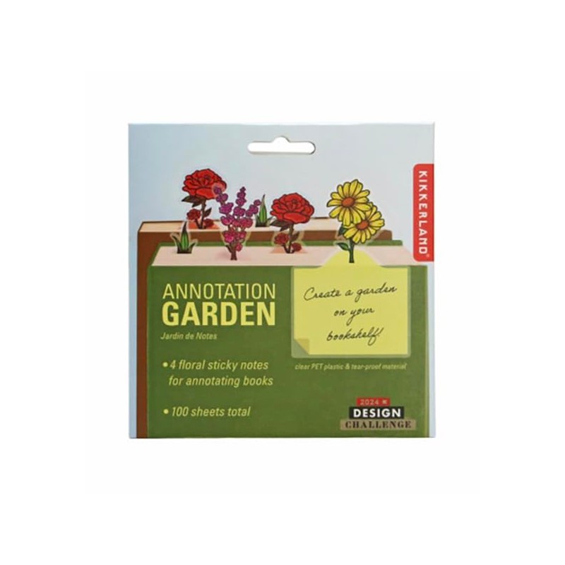 Kikkerland Notizzettel Blume