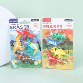 16 PCS Dinosaur Puzzle Erasers, 3D Dinosaur Pencil Erasers for Party Favors Classroom Prizes