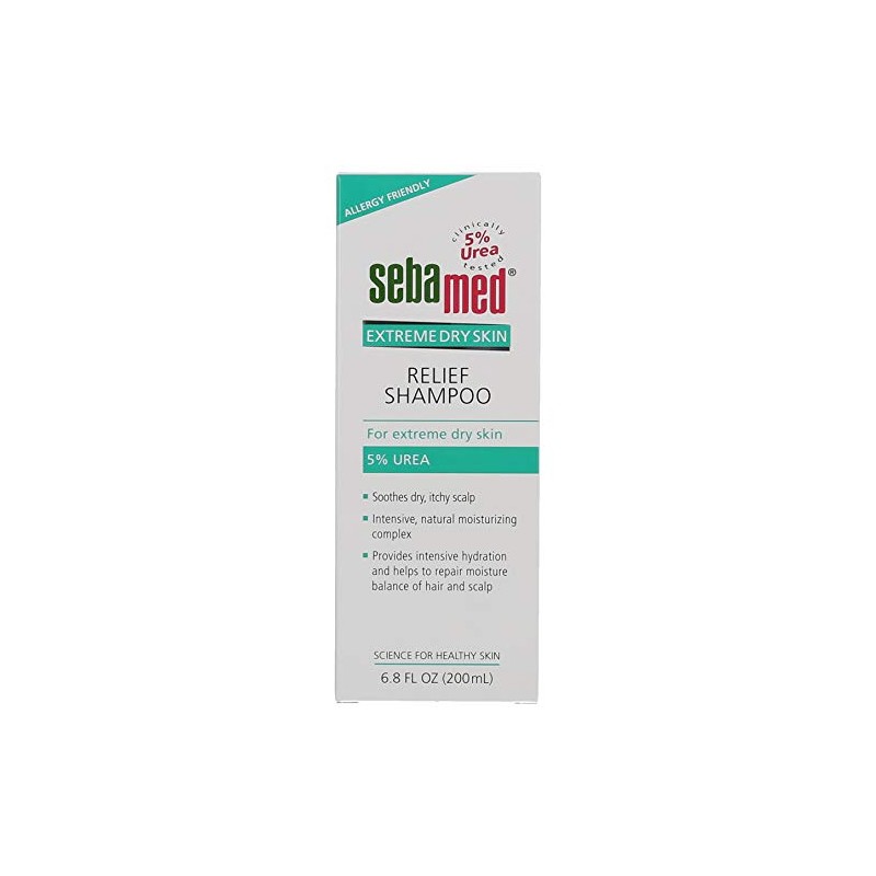 SEBAMED TROCKENE HAUT SHAMPOO UREA 5 % 200ml (german Import)