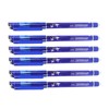 24PCS Erasable Ink Pen Make Mistakes Disappear Blue Erasable Pens