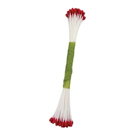 PME Stamens for Sugar Flowers Medium Pearl Red (Pack of 50)