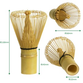 Morikuru SG Wonder zone TK02-03 Chasen Kazuho Bamboo Tea Ceremony, Matcha Powder, Tea Ceremony Tool