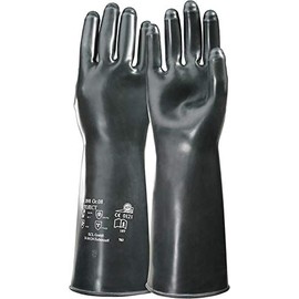 Chemical Gloves Butoject 898 Size 9 Black EN 388, E N 374 PSA III Honeywell