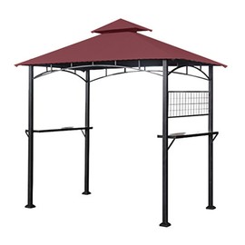 Garden Winds Replacement Canopy for The Tile Grill Gazebo - Riplock 350 - Nutmeg