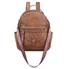 FADEON Mini Backpack Purse for Women, Designer Leather Cute Roomly