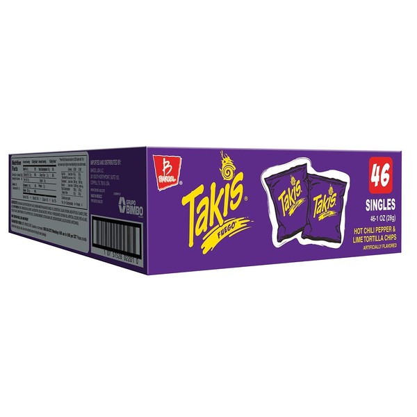 Takis Fuego, 1 Ounce (46 Pack)